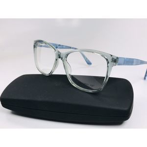 New Designer Inspired SUCCESS XPL Crystal Blue ELISE Eyeglasses 52mm with Case
